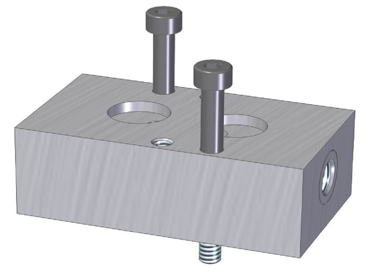Dvojitý rýchloodvzdušňovací ventil k oscilačným valcom